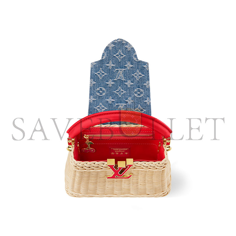 LOUIS VUITTON MURAKAMI LV X TM CAPUCINES MINI M14295 (21*14*8cm) LOUIS VUITTON MURAKAMI LV X TM CAPUCINES MINI M14295 (21*14*8cm)